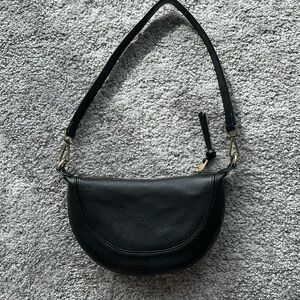 Anthropologie black shoulder bag